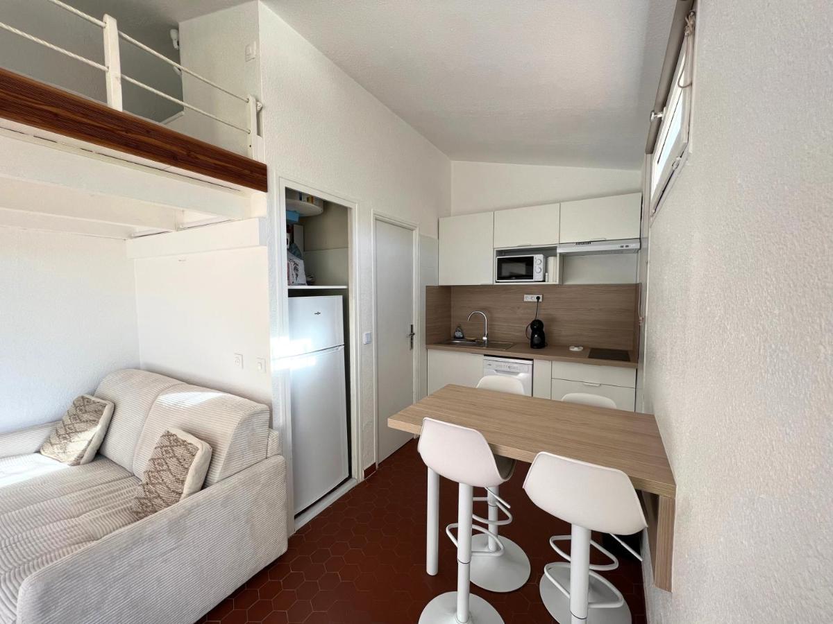 Appartement A 100M De La Plage - Terrasse & Parking Prive Le Barcarès Dış mekan fotoğraf